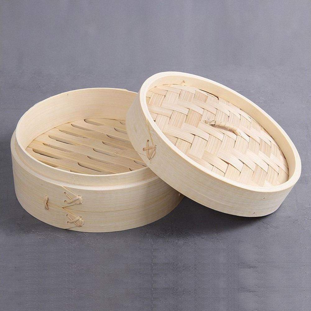 Bao Steamer Bamboo - Китайская бамбуковая пароварка для приготовления димсамов