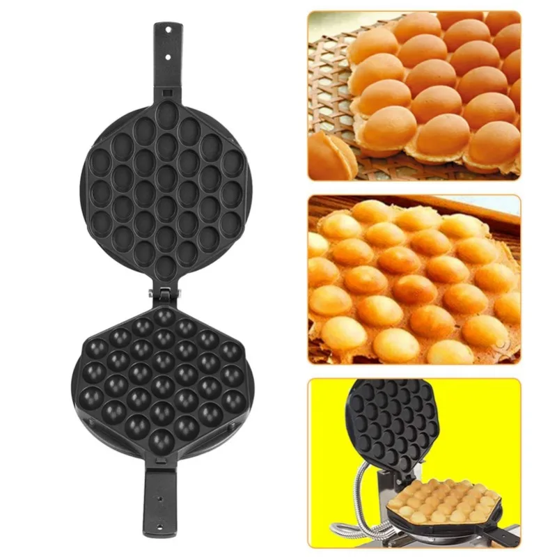 Egg Waffle Pan - QQ Egg Puff Maker Домашняя машина