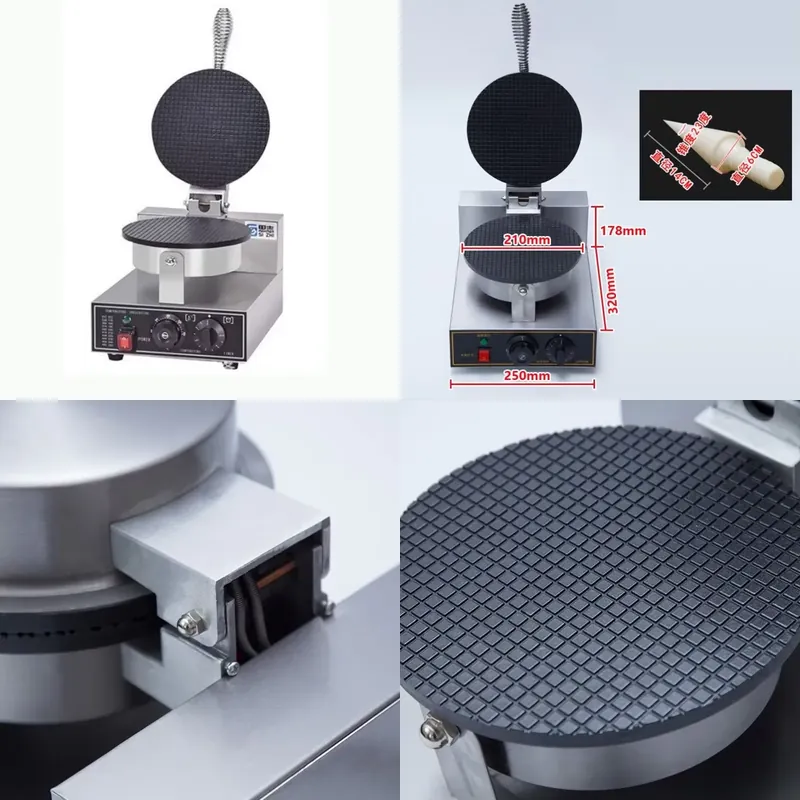 Промышленные аппараты для заку – обзор и цена Waffle Cone Maker