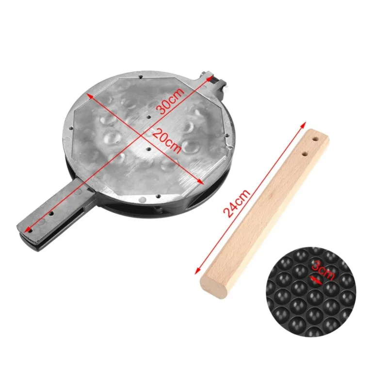 QQ Egg Puff Maker Домашняя маш – обзор и цена Egg Waffle Pan